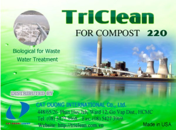 Men vi sinh xử lý rác hữu cơ - Men Vi Sinh TriClean - Công Ty TNHH Quốc Tế Cát Dương